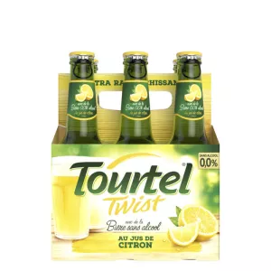Alkohol -freies Zitronensaftbier, 6x27,5cl -Tourtel