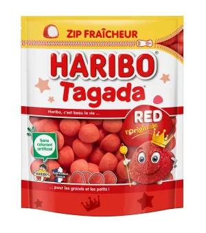 Tagada zip frische Bonbons, 220g - HARIBO