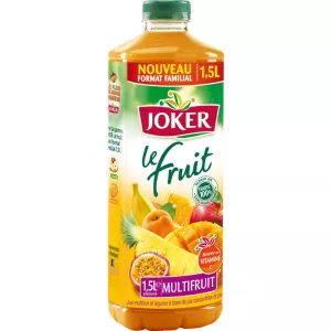 Multifruit -Saft ohne Zucker 1,5 l hinzugefügt - JOKER
