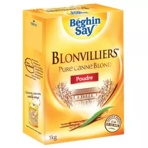 Blonvilliers Rohrzuckerpulver 1kg - BEGHIN SAY
