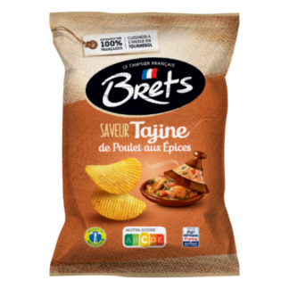 Hähnchen-Tajine-Chips mit Gewürzen, 125 g - BRETS