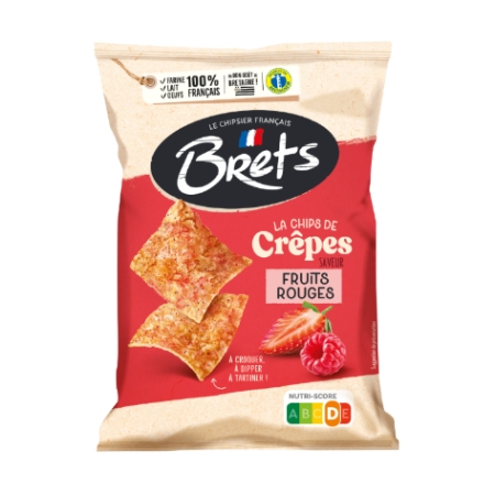 Brets Crepe Fruits Rouge 100g