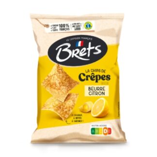 Pfannkuchenchips Zitronenbuttergeschmack 100g - BRETS