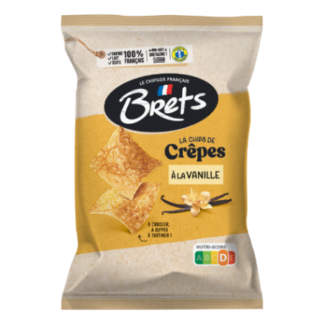 Vanille-Pfannkuchenchips 100g - BRETS