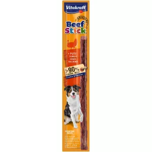 Beef Stick Turkey Belohnung für Hunde, 12g - Vitakraft