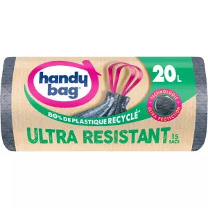 Ultra -resistenter X15 20L Ultra -resistenter Müllsack - HANDY BAG