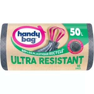 Ultra -resistenter X10 50 -L -Müll kann - HANDY BAG