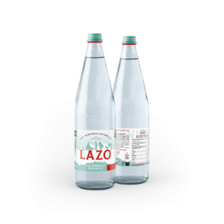 Natürliches Mineralwasser im Glas 75cl - LAZO