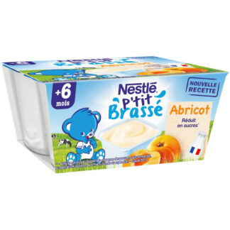 P'tit gebraute Aprikose ab 6 Monaten 4x100g - NESTLE - NESTLÉ
