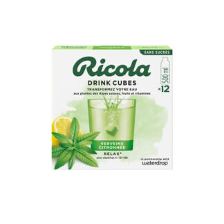 Zubereitung für prickelndes Würfelgetränk mit Zitronenverbene-Geschmack 12x50cl - RICOLA
