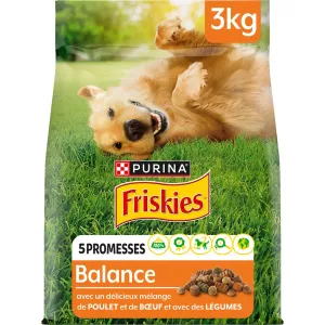 Hühnchen- und Gemüsehund Kibble 3 kg - FRISKIES