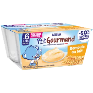 4x100g Semoule Lait