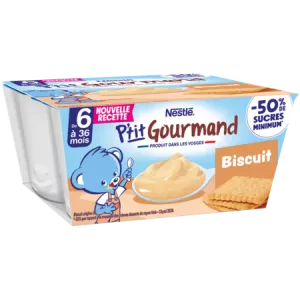P'tit Gourmand Keks 4x100g - NESTLÉ