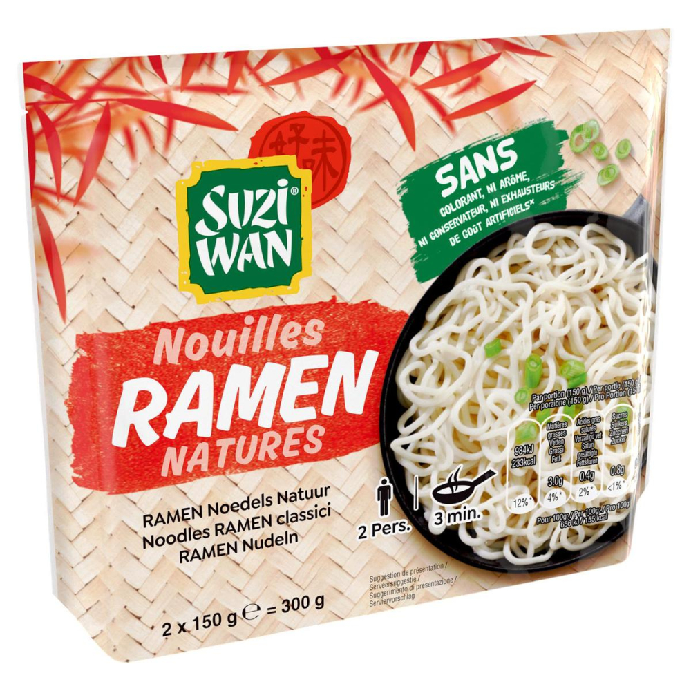 Einfache Ramen-Nudeln 2x150g - SUZI WAN