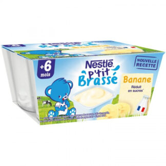 P'tit gebraute Banane ab 6 Monaten 4x100g - NESTLÉ