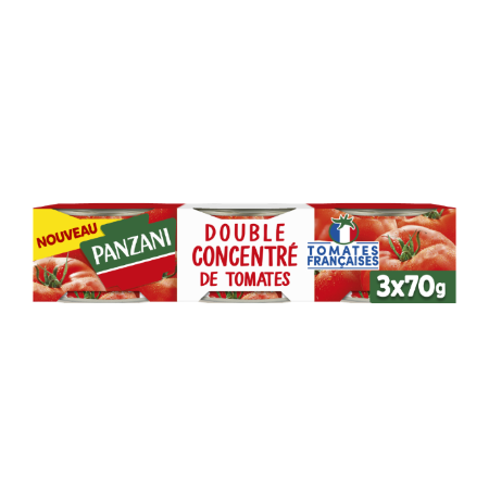 Doppeltes Tomatenkonzentrat 3x70g - PANZANI