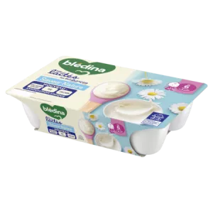 Zuckerfreies natürliches Minimilch-Babydessert ab 6 Monaten 6x55g - BLEDINA
