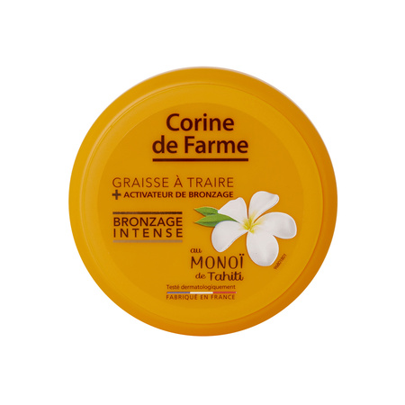 Body Milking Grease Intense Tanning Tan Accelerator Monoi Tahiti 150 ml - CORINE DE FARME