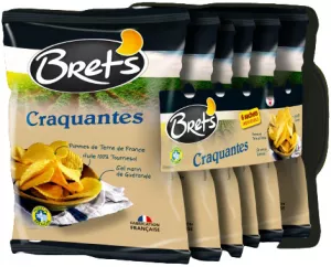 Knusprige Chips Natur 6X25g - BRET'S