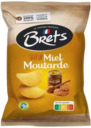 Honig-Senf-Chips 125g - BRET'S