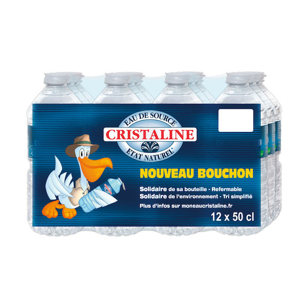 Stilles Quellwasser 12x50cl - CRISTALINE