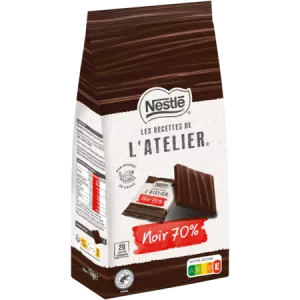 Intensive dunkle Schokoladenquadrate - NESTLÉ