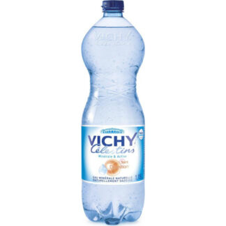 Kohlensäurehaltiges natürliches Mineralwasser 6x1,25L - VICHY CELESTINS