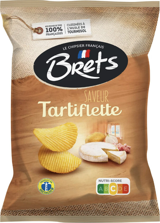 Chips mit Tartiflette-Geschmack, 125 g - BRET'S